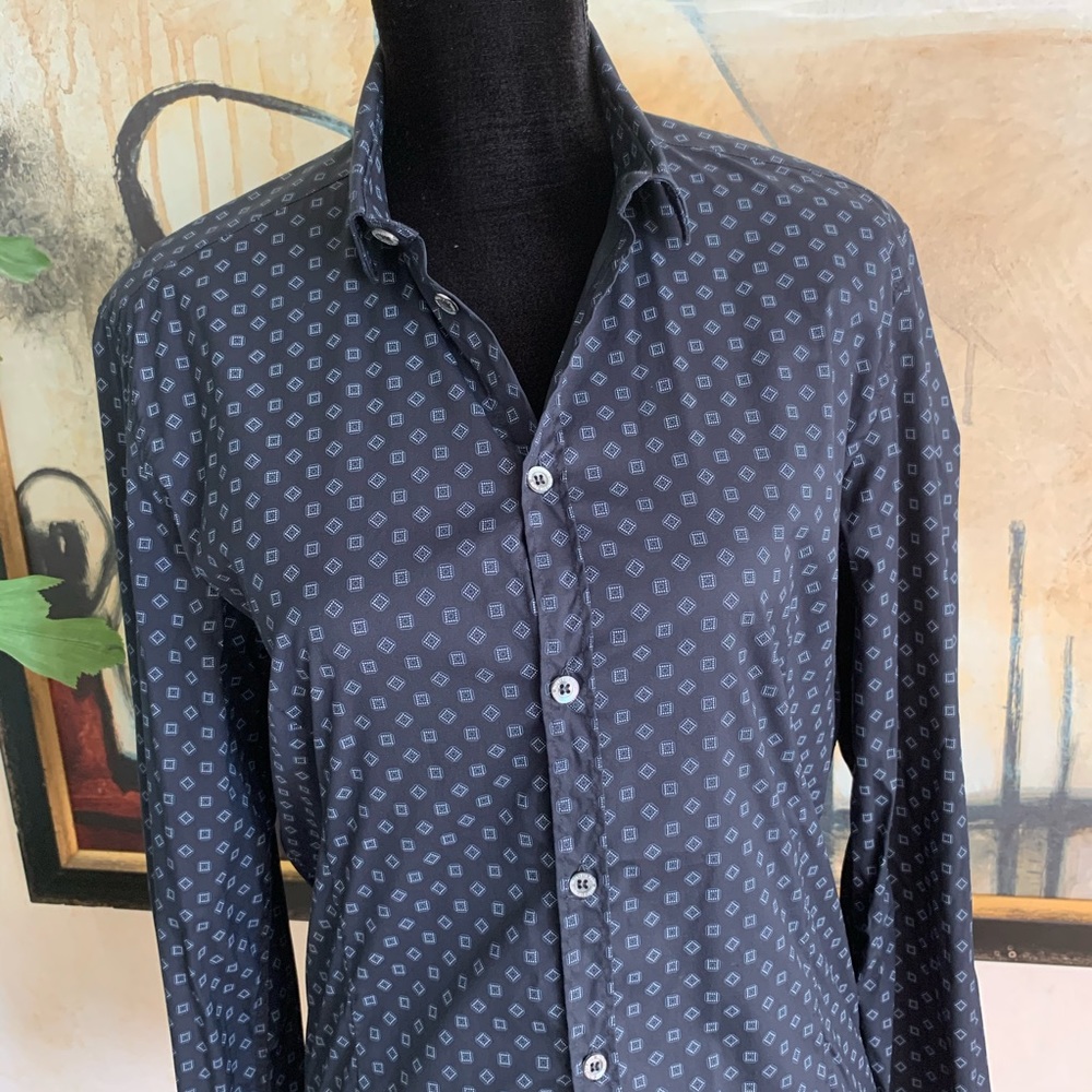 Patrizia Pepe Pete Sz 48 men’s button down - Picture 1 of 3